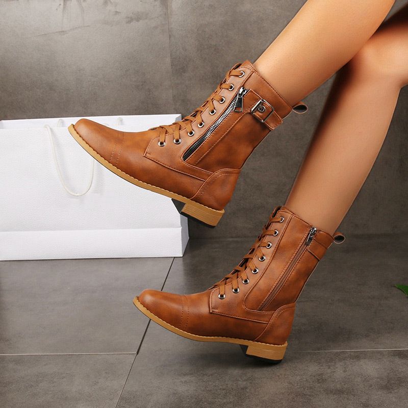 Félice - Elegant Orthopedic Leather Boots