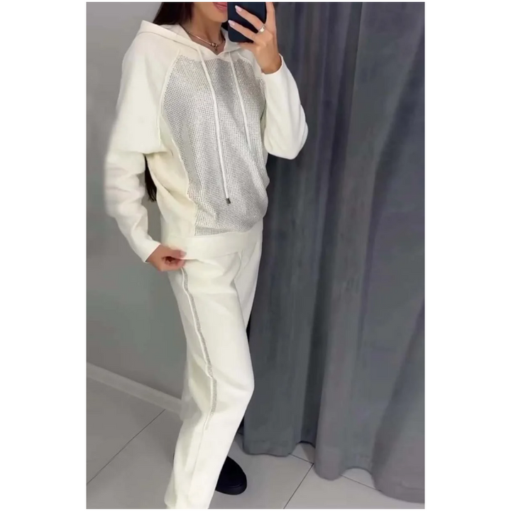 Ensemble sweat à capuche et pantalon décontracté pour femme Cécile