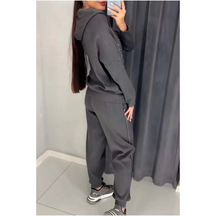 Ensemble sweat à capuche et pantalon décontracté pour femme Cécile