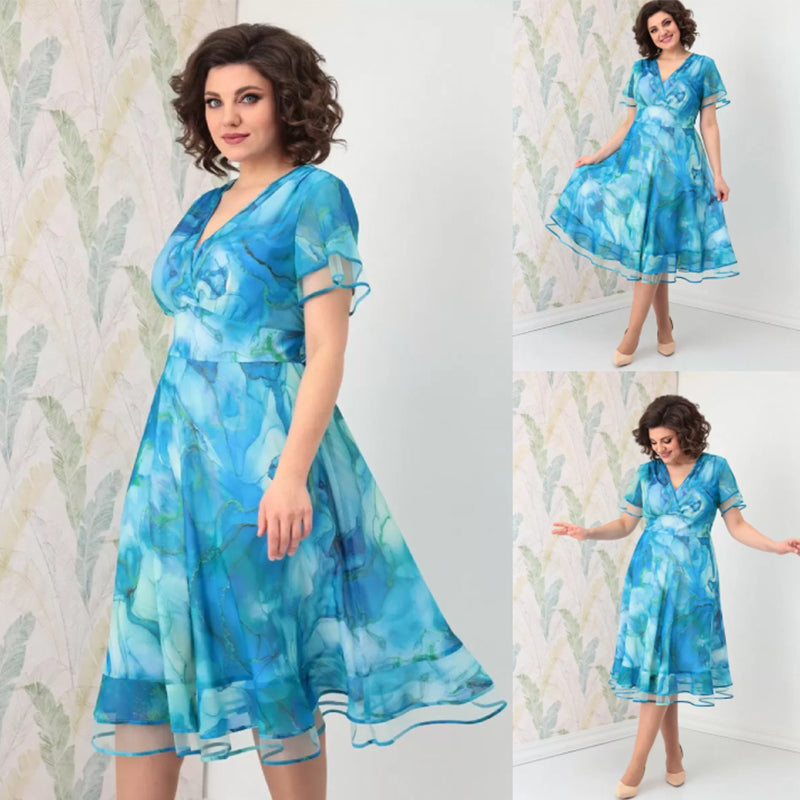 Dana - Women's Airy Midi Dress