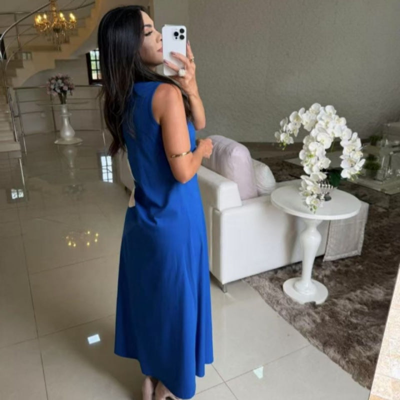 Isavelle - Sleeveless Floral Print Dress