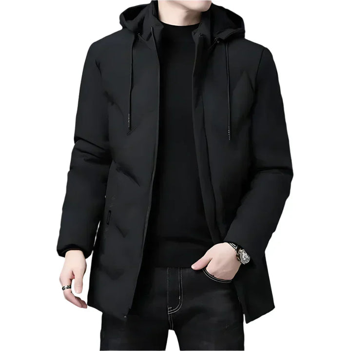 Padded Hooded Jacket | Lightweight Urban Outerwear for Fall